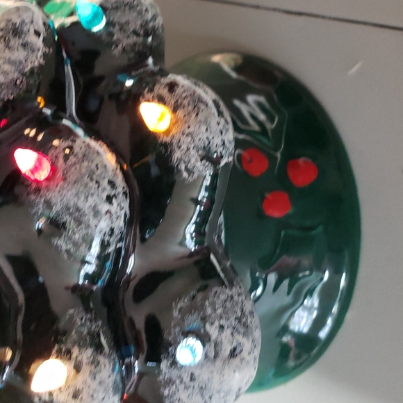 Inspirations lighted vintage ceramic tree - Picture 3 of 5